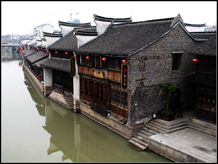 【嘉興月河街景色攝影圖片】嘉興市風(fēng)光